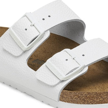 Birkenstock Arizona Sandal White Smooth Leather Narrow Fit